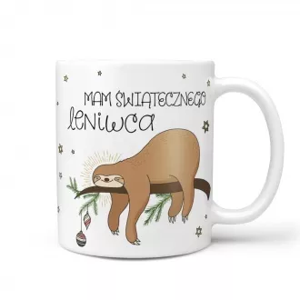 Kubek Świąteczny leniwiec