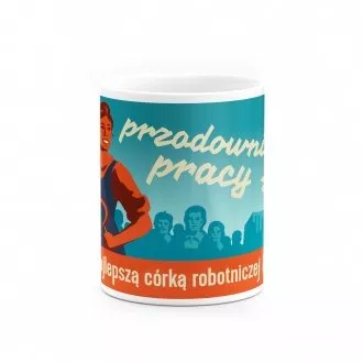 Kubek "Przodowniczka pracy"