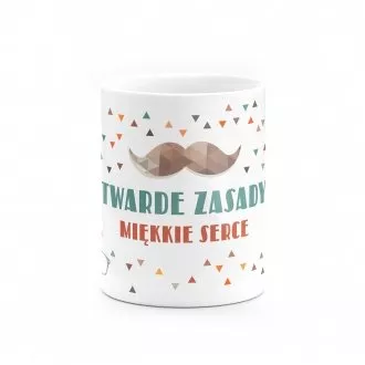 Kubek "Twarde zasady"