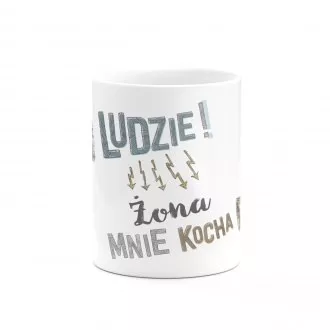 Kubek "Żona mnie kocha"