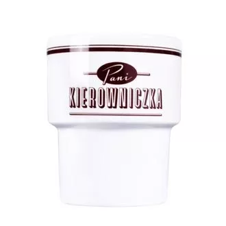 Kubek barowy "Pani Kierowniczka"