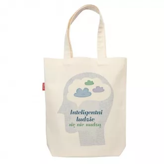 Torba "Ludzie inteligentni się nie nudzą"