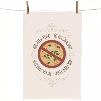 Makatka "Nie jedz tego, to na �wi�ta"