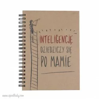 Notes "Inteligencj dziedziczy si po mamie"