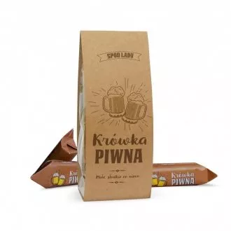 Krówki piwne w firmowej torebce