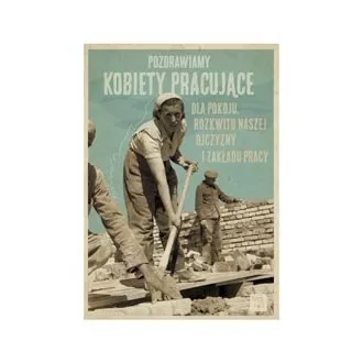 Pocztówka "Pozdrawiamy kobiety"
