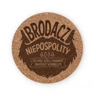 Podkładka pod kubek "Brodacz"