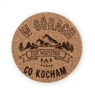 Podkładka pod kubek "W górach"