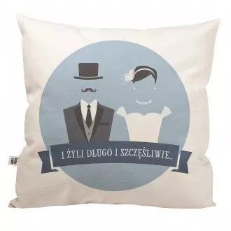 Poduszka "I żyli długo i szczęśliwie"