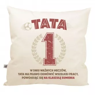 Poduszka dla taty "Klauzula sumienia"