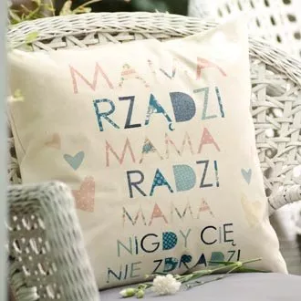 Poduszka "Mama Rządzi"