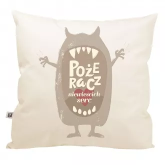 Poduszka "Pożeracz niewieścich serc"