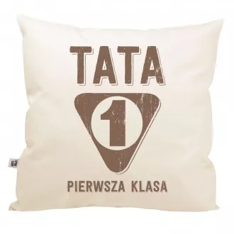Poduszka "Tata 1 klasa"