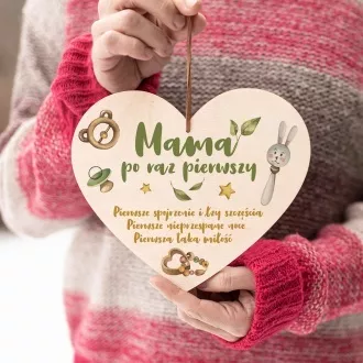 Duże serce Mama po raz pierwszy