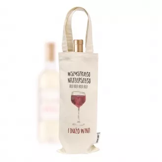 Torebka na alkohol "Wszystkiego najlepszego"