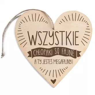 Zawieszka "Wszystkie chłopaki"