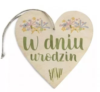 Zawieszka "W dniu urodzin"