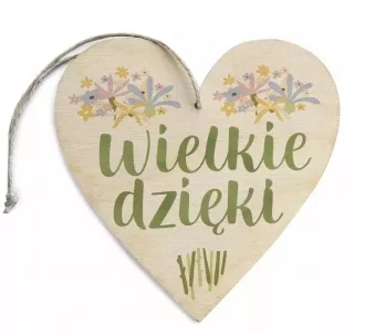 Zawieszka "Wielkie dzięki"