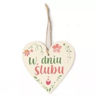Zawieszka "W dniu ślubu"