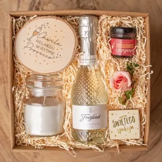 Zestaw Relaks z prosecco