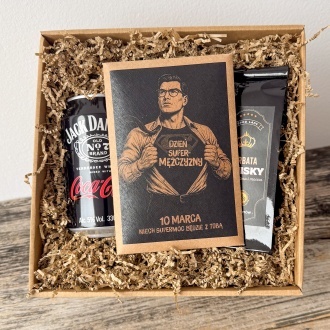 Zestaw dla Super M�czyzny z whiskey