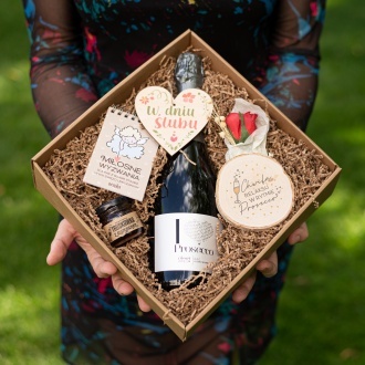 Zestaw lubny z prosecco