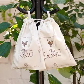 Woreczki bawełniane "Pan i Pani domu"