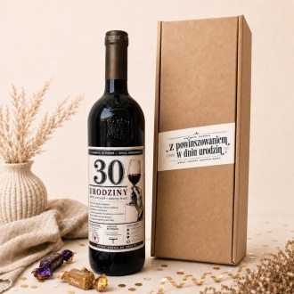 Wytrawne wino w kartoniku na 30-tk�