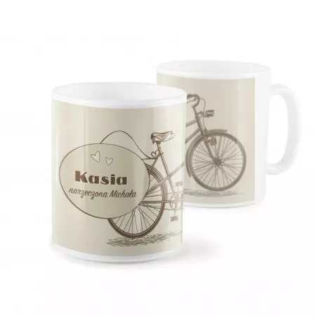 Kubek z imieniem "Tandem"