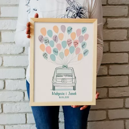 Obrazek Maluch - prezent na ślub