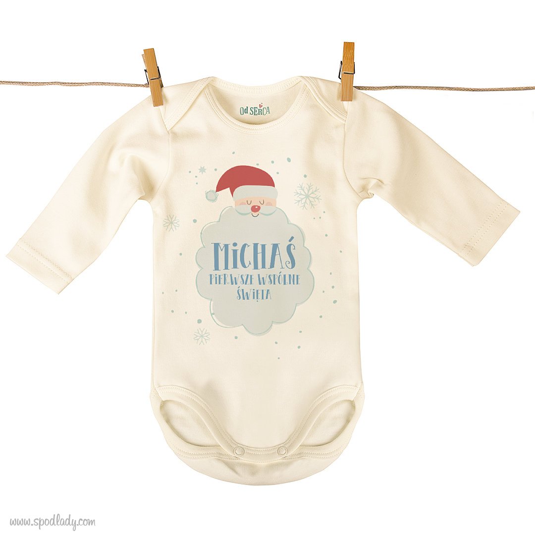  Bodziak z personalizacj� "Miko�aj �yczy leniwych �wi�t"