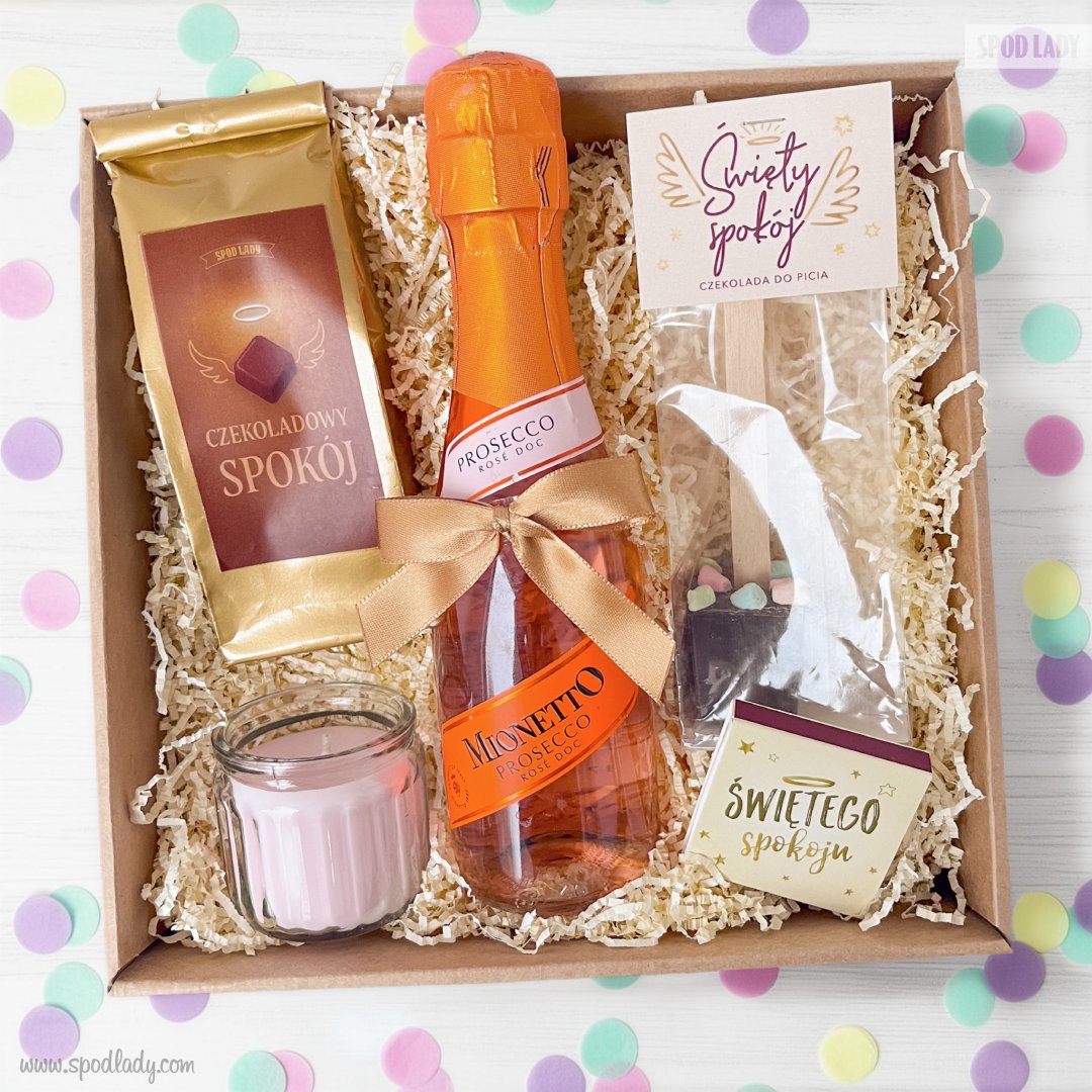 Zestaw "R�owy blask i �wieca"