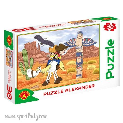 Puzzle Bolek i Lolek "Dziki Zachd"