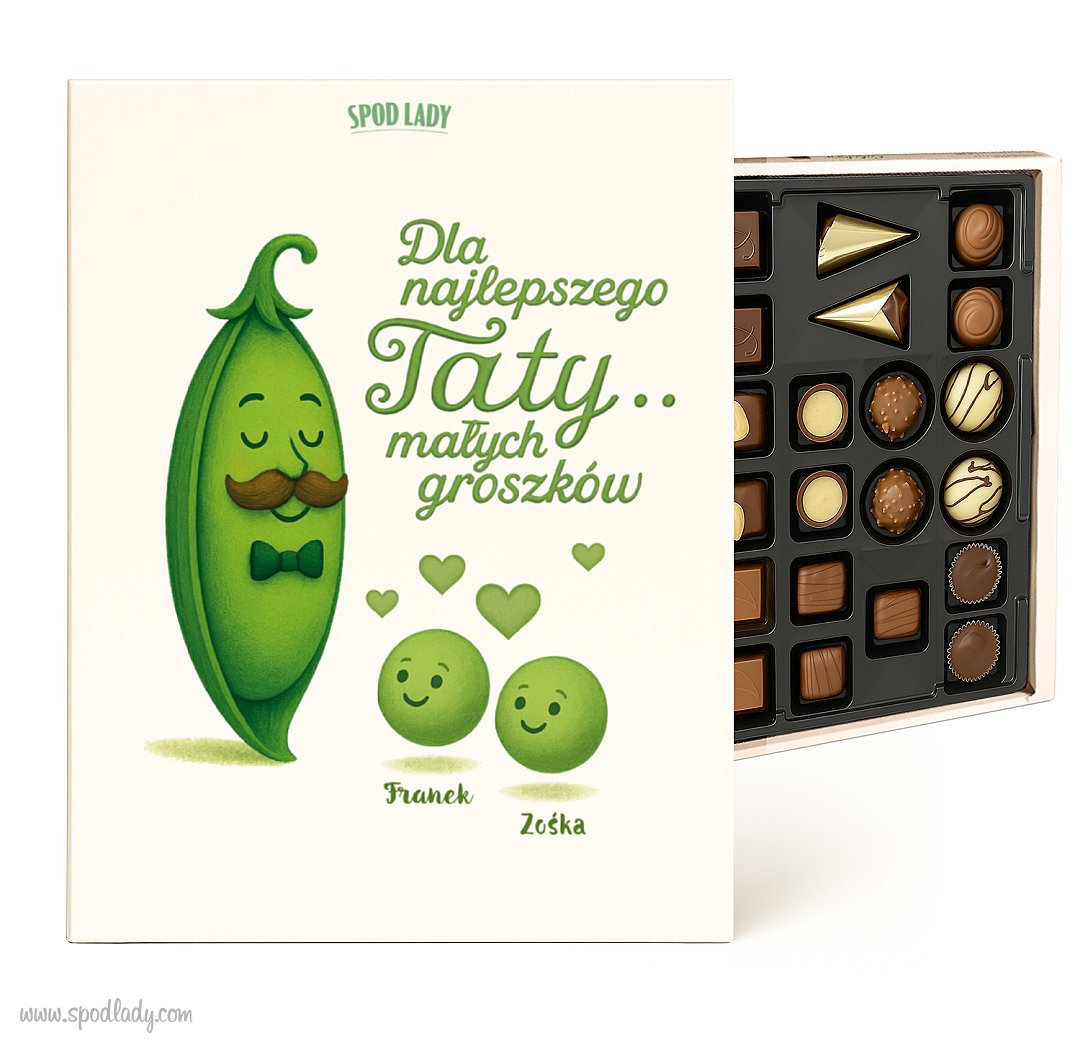 Bombonierka dla Taty groszkw