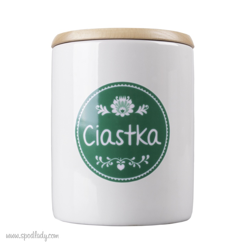 Pojemnik ceramiczny "Ciastka"