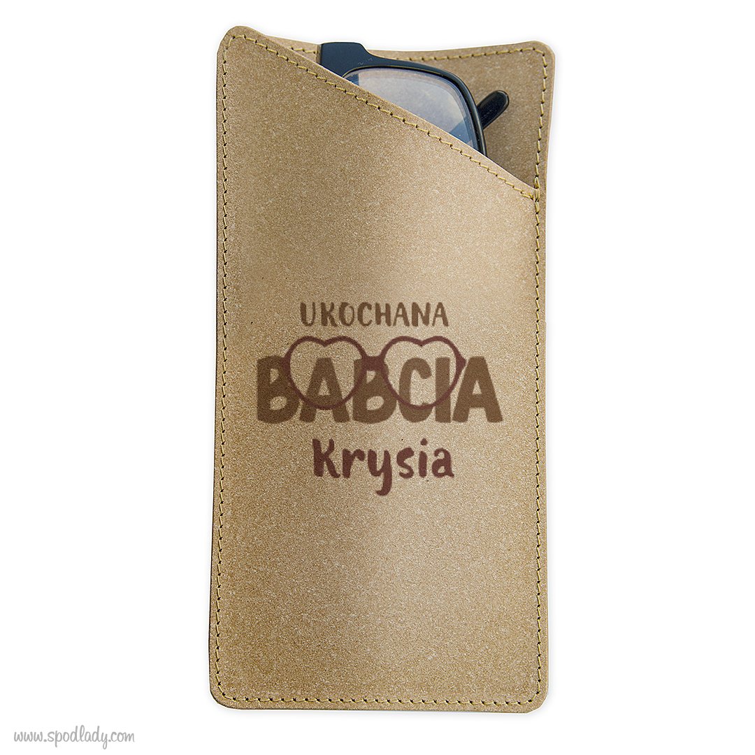 Etui na okulary "Ukochana babcia"