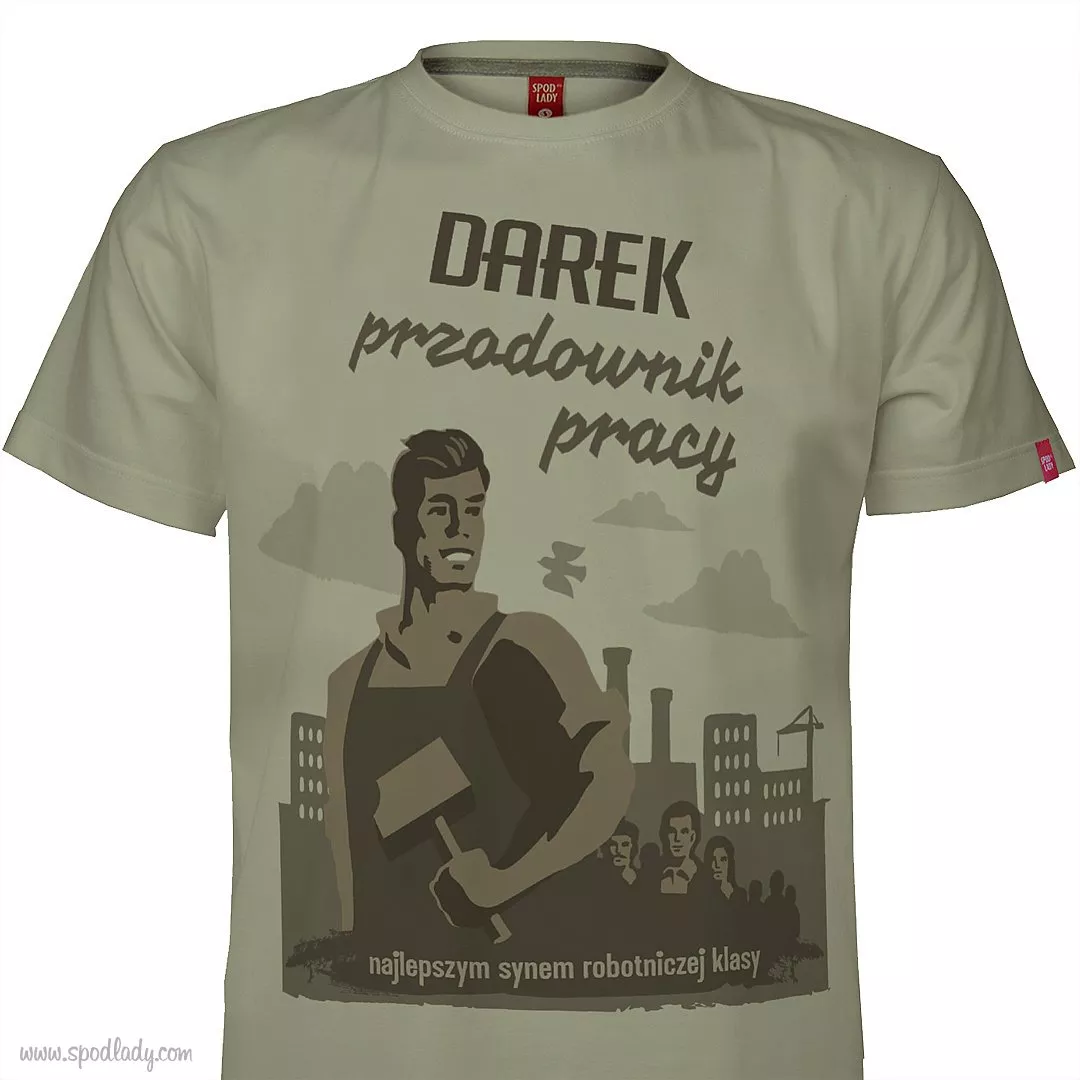 Personalizowana Koszulka męska "Przodownik"