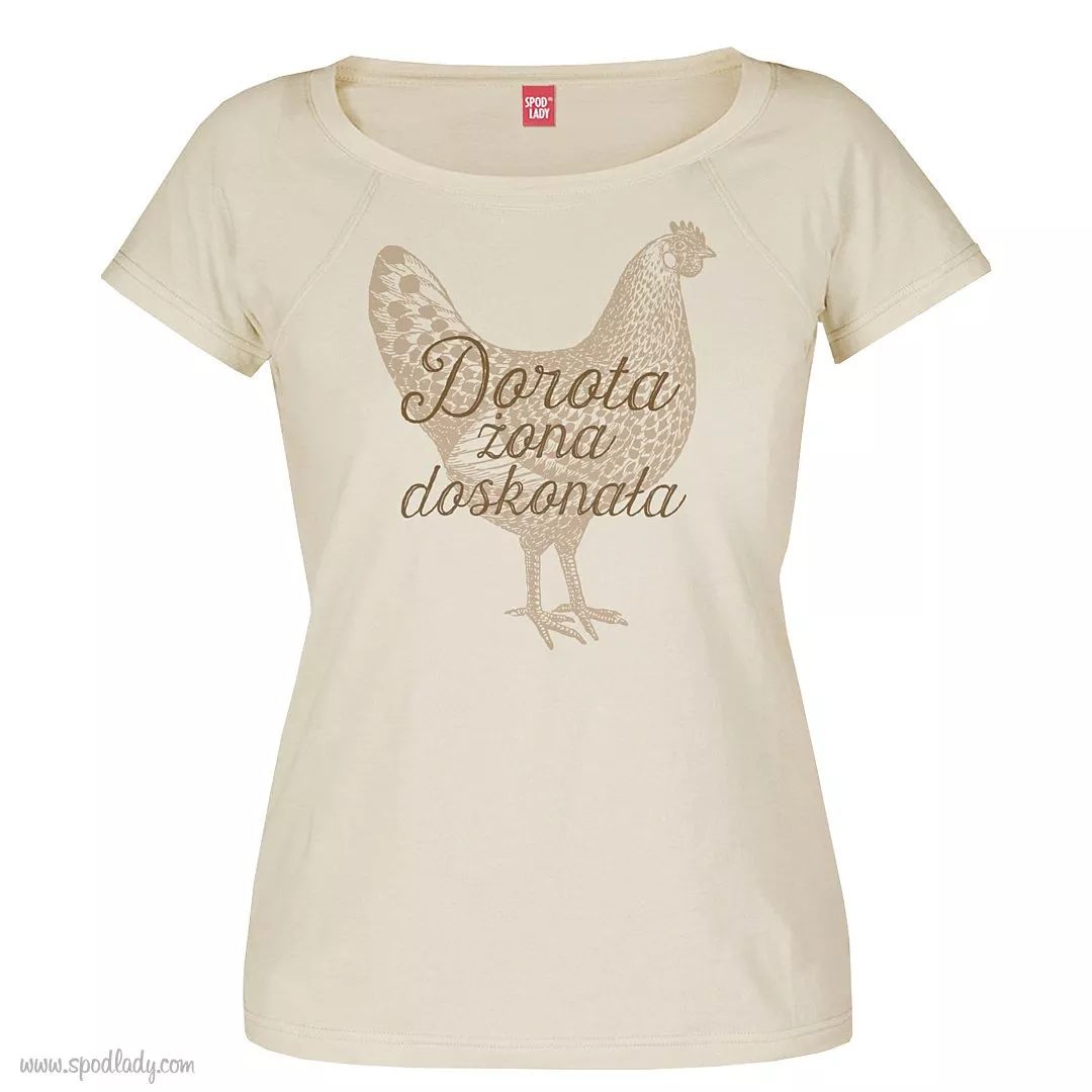 Personalizowana koszulka damska "ona doskonaa"