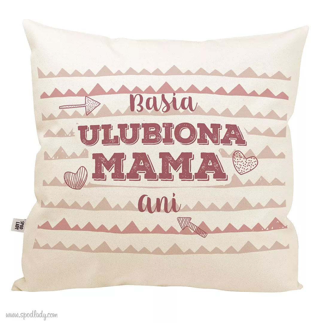 Personalizowana poduszka "Ulubiona mama"