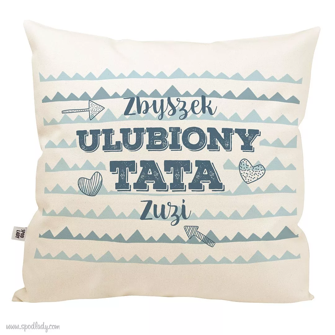 Personalizowana poduszka "Ulubiony tata"