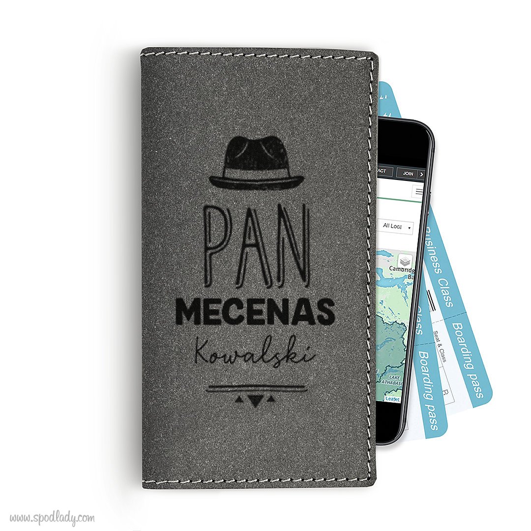 Personalizowane etui na dokumenty "Pan"