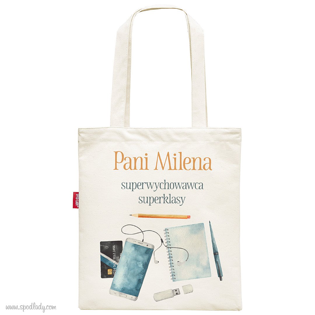 Torba personalizowana dla zabieganej Pani