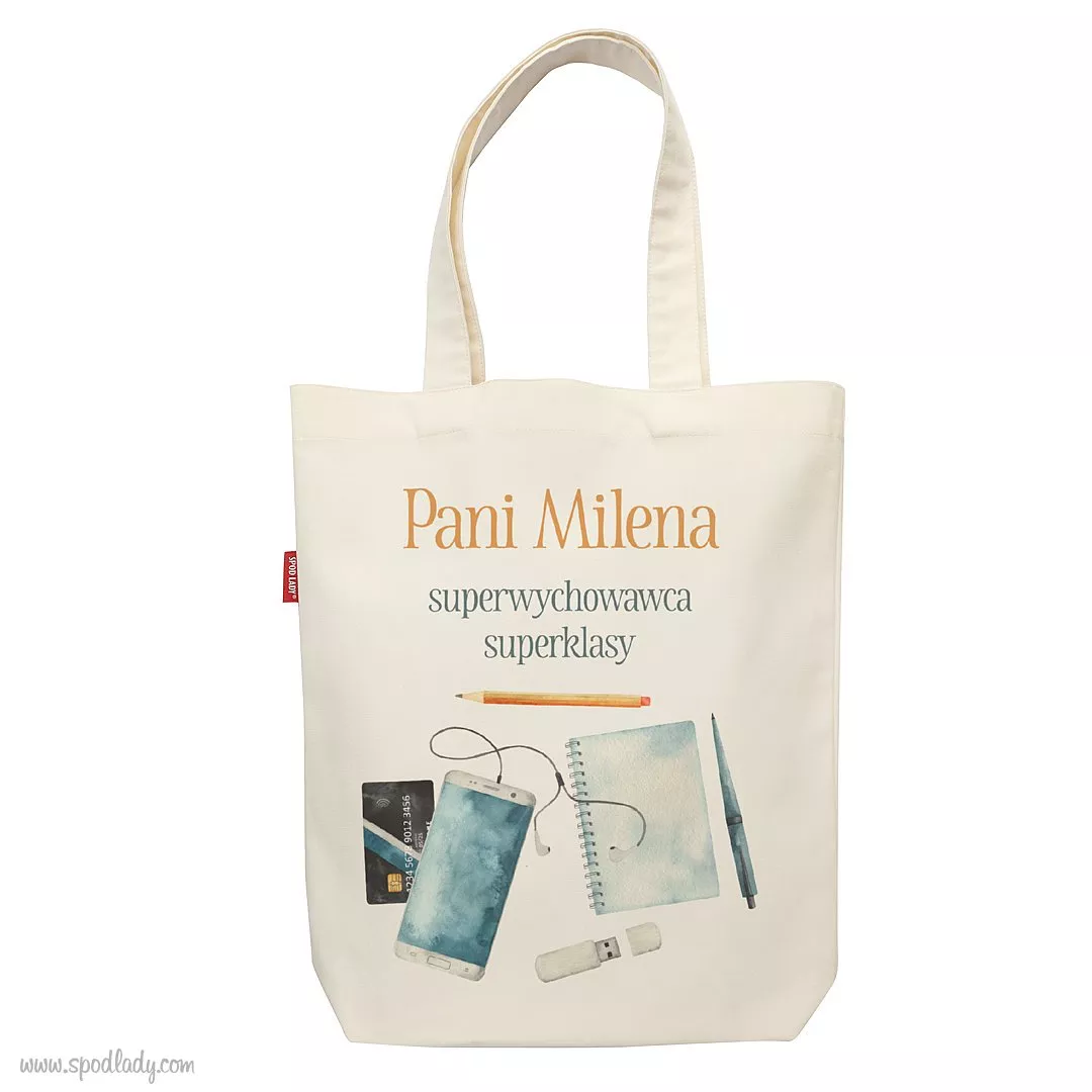 Torba personalizowana dla zabieganej Pani