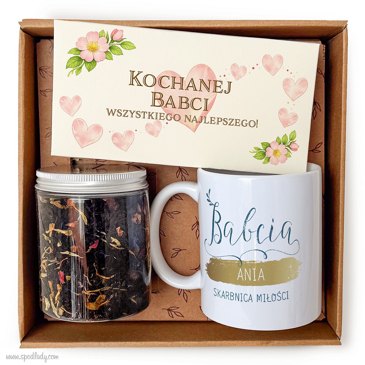 Zestaw "Babcia Skarbnica Mi�o�ci" z imieniem