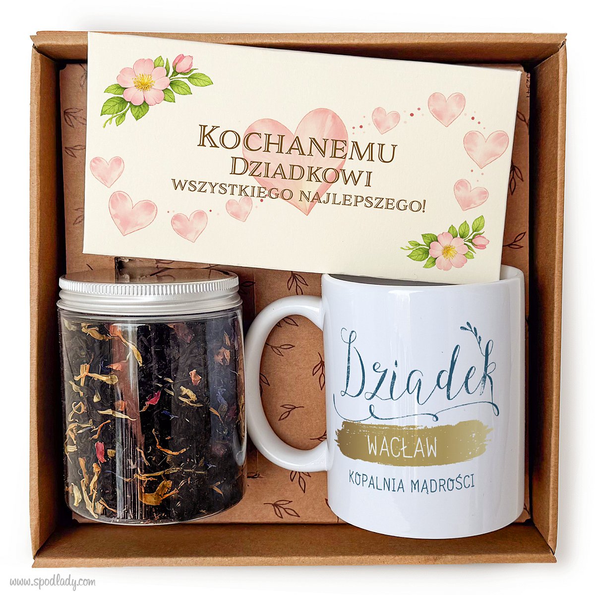 Zestaw "Dziadek - kopalnia m�dro�ci" z imieniem