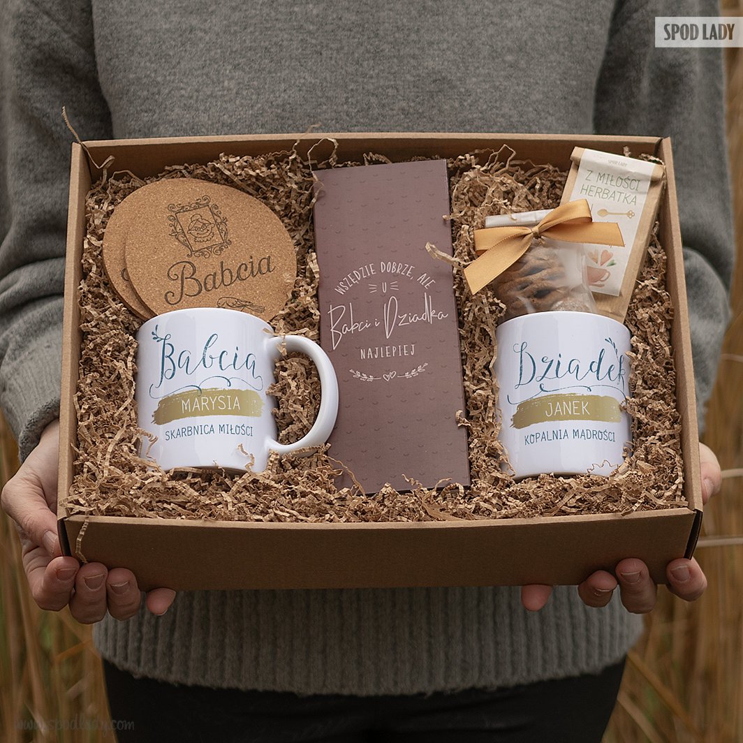 Zestaw "M�dro�� i mi�o�� Dziadk�w" z piernikami