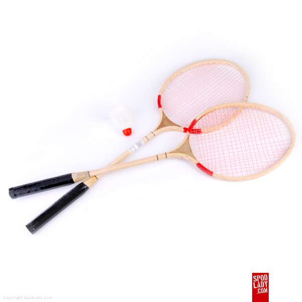 Badminton drewniany