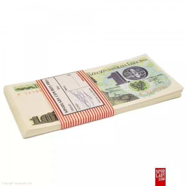 Plik banknotw PRL "mini"