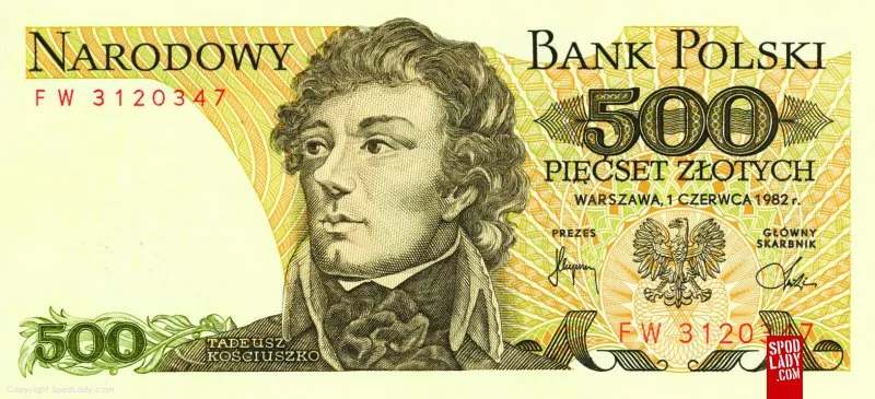 Element - Reprint banknotu 500 z