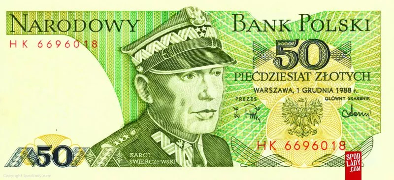 Element - Reprint banknotu 50 z